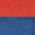 Un motif de tissu texturé rouge et bleu divisé horizontalement.