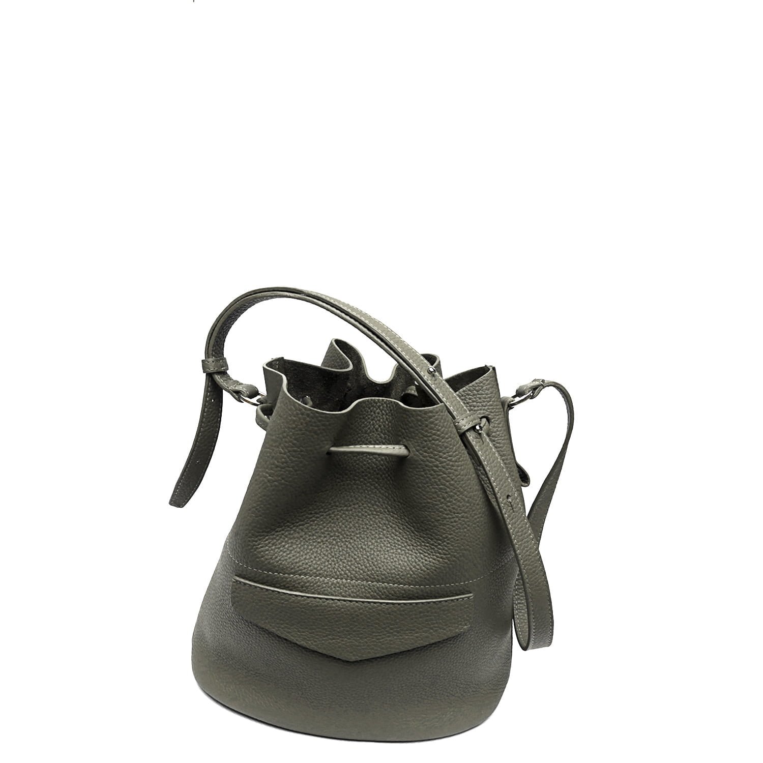 Sac seau en cuir : Lockme pour femme